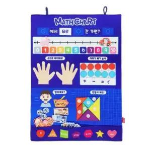 수세기학습 수학교구 차트 재미있는 수학놀이