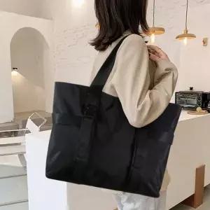 쿨샵 여성 빅사이즈 숄더백 캐주얼 빅스트랩 쇼퍼백 여성이쁜백팩