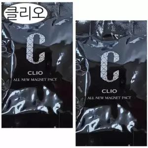 최신상 클리오 올 뉴 마그넷 팩트 별빛 에디션 리필 23호 2개/파우더팩트/