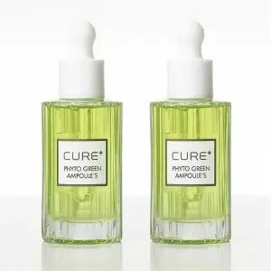 뷰티톤업 김정문알로에 웰빙창고 큐어 피토 그린 앰플S 50ml 2개