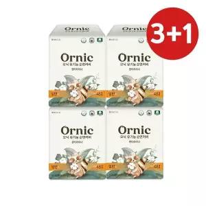 [NS홈쇼핑]오닉 유기농 순면커버 팬티라이너 일반 48p 4팩[36017749]