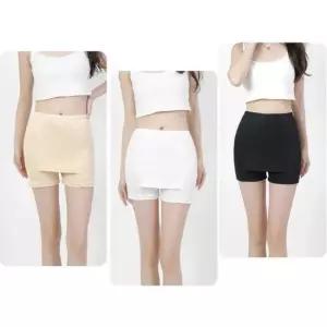 치마 Y존커버 이중 속바지 노출방지 비침방지 치마 원 여성속바지 인견속바지 여름속바지