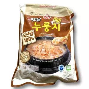 끓여먹는 옛날누룽지 3kg 실온보관 국산쌀