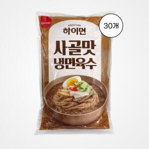 [삼립] 하이면 사골맛 냉면육수 330g, 30개