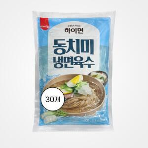 [삼립] 하이면 동치미 냉면육수 330g, 30개