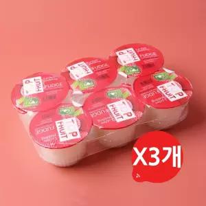 탑플룻 리치푸딩6입(690g) x 3개 / 탑프룻 어린이간식