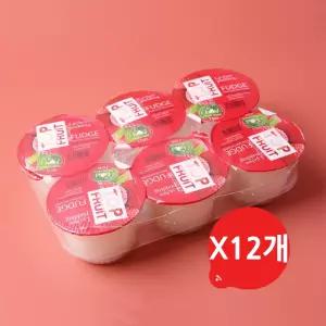 탑플룻 리치푸딩6입(690g) x 12개 / 탑프룻 어린이간식
