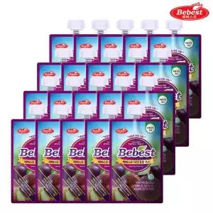 베베스트 아기 푸룬주스 유아 푸룬 음료 70ml 25팩 GST MNS