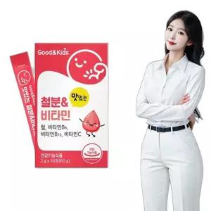 철분 비타민 B6 B12 C 30포 어린이철분제 키즈철분제 어린이성장