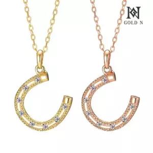 [골드앤] 18K 이프유 목걸이