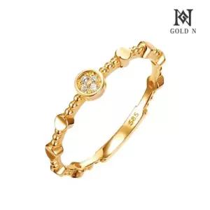 [골드앤] 18K 펜스링 반지 YG