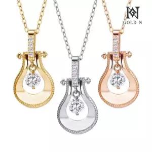 [골드앤] 14K 홀스후프 목걸이