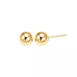 [골드퀸즈] 14K 골든볼 귀걸이 6mm