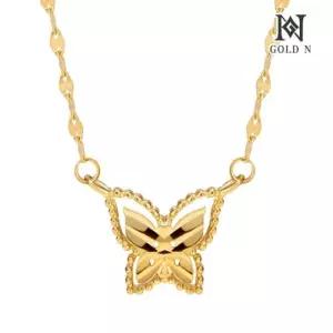 [골드앤] 18K 샤일러 나비 목걸이