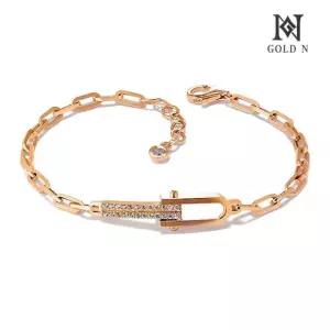 [골드앤] 18K 프리스틴 팔찌