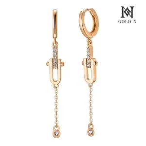 [골드앤] 18K 프리스틴 귀걸이