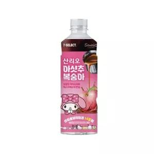 세븐셀렉트 산리오 아샷추 복숭아 340ml x 4개