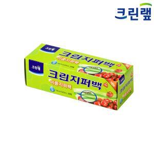[크린랩] 크린지퍼백 18cmⅹ20cm_20매입_소_1박스(30개)