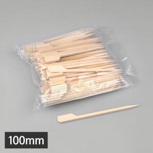 [해피팩](KO) 일회용 닭꼬치 산적 대나무꼬치 손잡이 꼬치 10cm 1봉 약100개