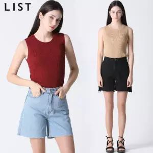 [리스트] 컷팅 숏 데님 팬츠