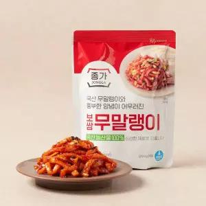 종가 보쌈무말랭이 180g