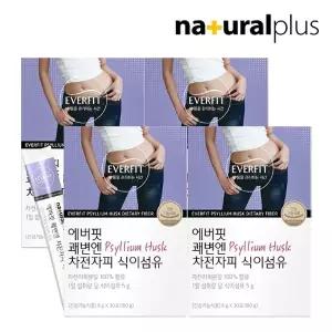 에버핏 쾌변엔 100 차전자피 식이섬유 30포 4박스