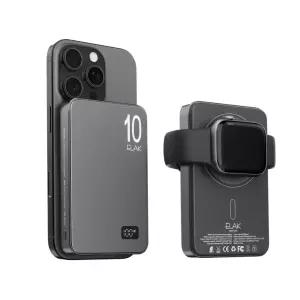 엘락 초슬림 맥세이프 고속 무선 충전 보조배터리 10000mAh 에어팟 애플워치 DS-20