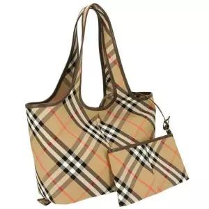 BURBERRY  25 Small Check Tote (8094685) (스몰 체크 토트 백)