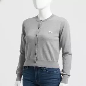 [메종키츠네]MAISON KITSUNE 생산 BABY FOX PATCH REGULAR CARDIGAN MW00507KT1036-H131 베이비 폭스 패...