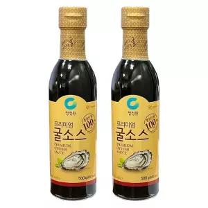 청정원 프리미엄 굴소스 500g 2입