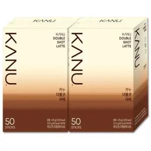 카누 더블샷 라떼 50Tx2개