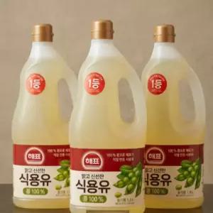 사조해표 식용유 1.8L x 3병