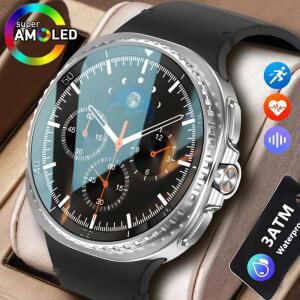 패션 시계 8 클래식 Smartwatch 회전 다이얼 스포츠 트래커 NFC 심박수 블루투스 토크 3ATM 방수 Smartwatc