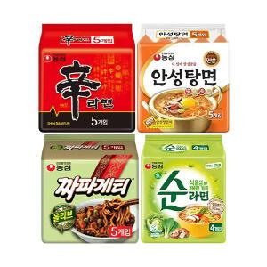 신안짜순(신라면5입,안성탕면5입,짜파게티5입,순라면4입)