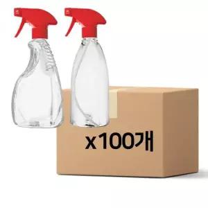 500ml 550ml 분무기 공병 스프레이 투명 용기