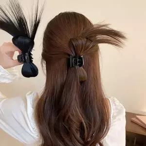 [MEL78P1Q66]집게핀 데일리 기본 패션 가발 헤어핀 1P