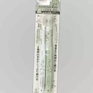 산리오 컴팩트 헤드 칫솔 포차코 1P 관리 치아 2개입