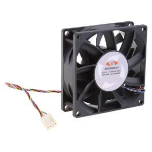 고속 냉각 선풍기  DC 브러시리스 KZ8025B012U  80mm  12V 1.00A  80x80x25mm  4-p 볼 베어링  6500RPM  85