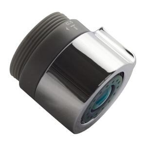 나이아가라 컨버전스 N3610CH 트라이-맥스 1 스프레이 0.5-1.5 GPM 1.4인치. 압력 보정 바늘-스프레이 수도꼭지 에어레이터 크롬 | 욕실 싱크대 및 주방 에어레이터를 통한 주택 개선