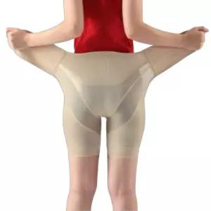 고관절 대퇴골 복대 허리 살색 지지 보호대 스트랩 압박 블랙