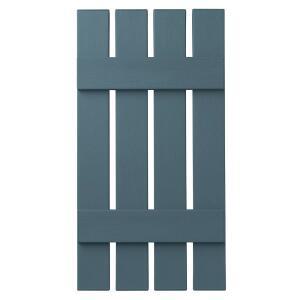 플라이 젬 셔터 및 액센트 VIN401635 BLU 4 보드 오픈 배튼 셔터, 코스탈 블루