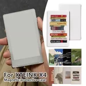 XTEINK X4 전자책 리더 보호 커버 마그네틱 분리형 플립 디자인 풀바디 충격 방지 T 케이스