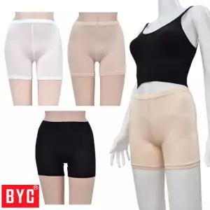 국산 BYC 리오셀 3부 속바지 여성 학생 교복치마 속바지 여자쫄바지 여름 숏레깅스