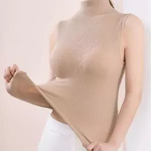 슬림핏 목폴라 나시티 터틀넥 민소매 목티 런닝 이너