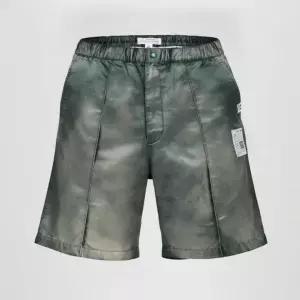 [미하라야스히로]MIHARA YASUHIRO 새틴 버뮤다 쇼츠 J12PT041 GREEN 1026160
