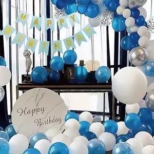 PL 효율 파티풍선 해피조이 생일파티 풍선세트(클라우드)