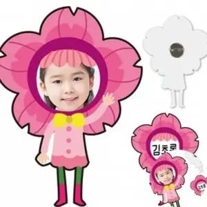 DIY뱃지 뺏지 사진뱃지만들기 진달래꽃장식뺏지만들기 만들기