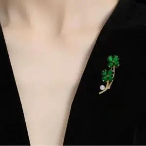액세서리 트윈클로비 패션 트윈 브로치 옷핀 브로치 옷핀 클로비 쥬얼리