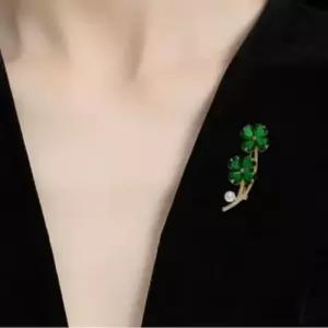 트윈클로비 쥬얼리 액세서리 옷핀 패션 옷핀 클로비 브로치 브로치 트윈