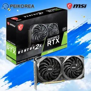 MSI 지포스 RTX 3060 벤투스 2X OC D6 12GB (PEIKOREA)